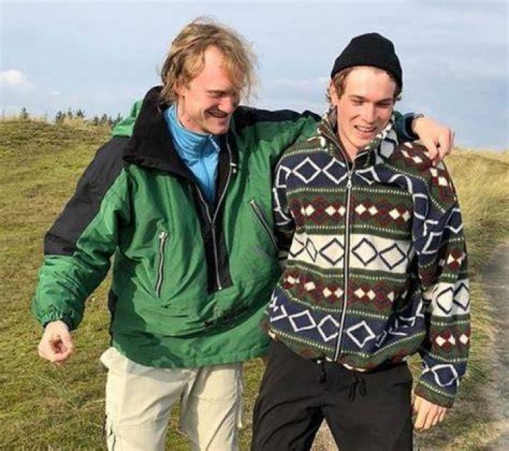 Philip Froissant was photographed alongside Sammy Scheuritzel