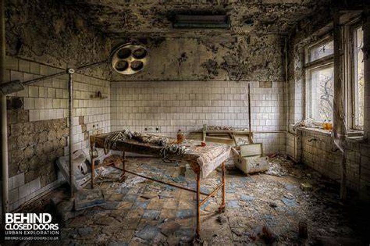 Pripyat Abandoned Hospital Room