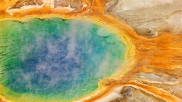 Rainbow Hot Spring Aerial