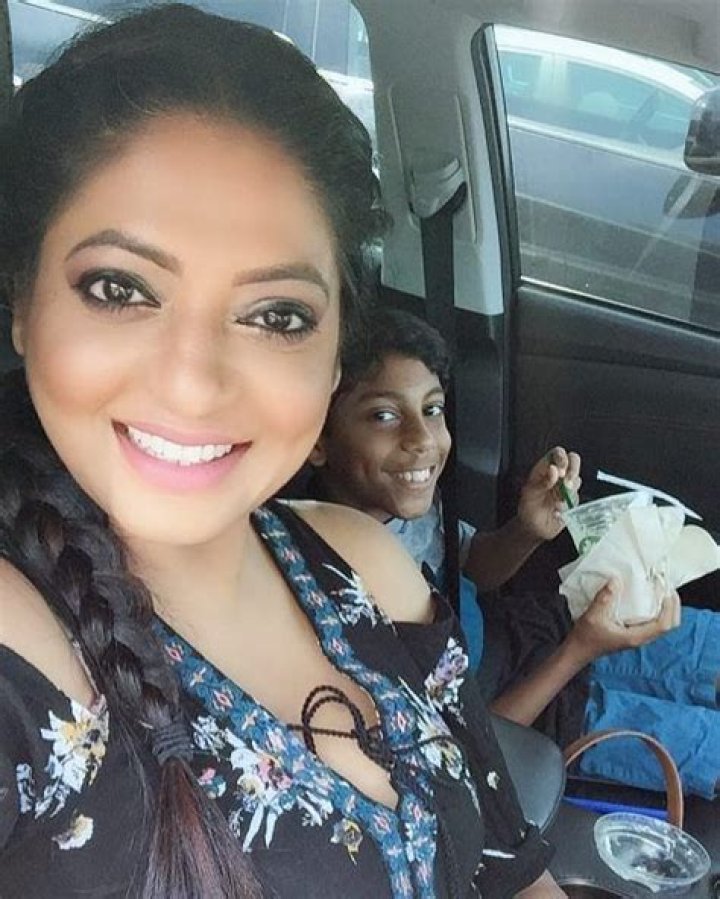 Reshma Pasupuleti and her son Rahul