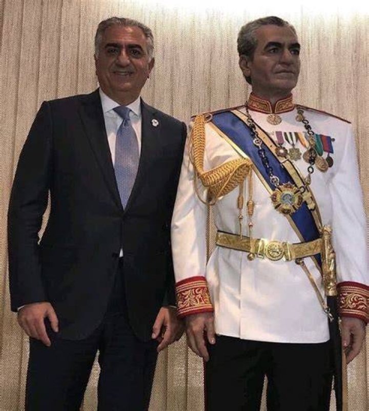 Reza with his father