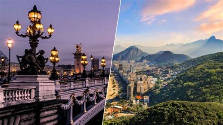 Rio De Janeiro Paris Lights