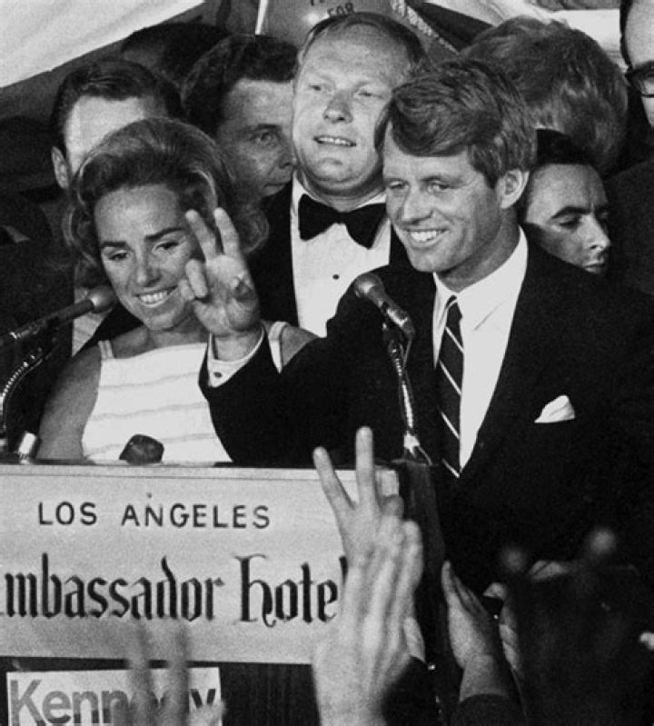 Robert Kennedy At The Ambassador Hotel