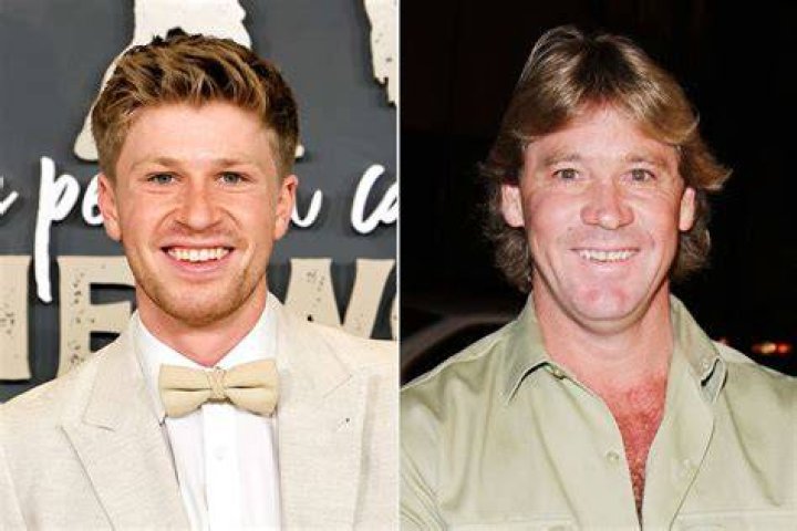 Robert with his dad