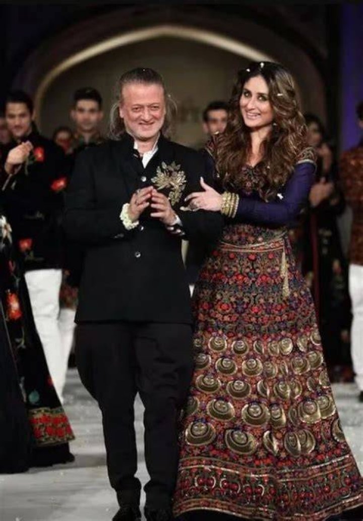 Rohit Bal is a celebrity fashion designer