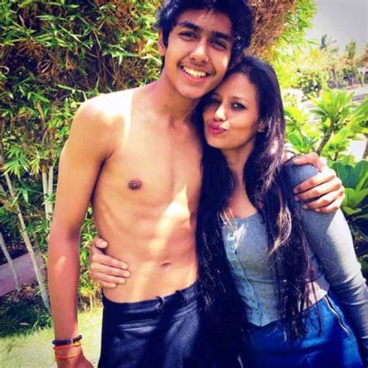 Rudhraksh Jaiswal with his mother