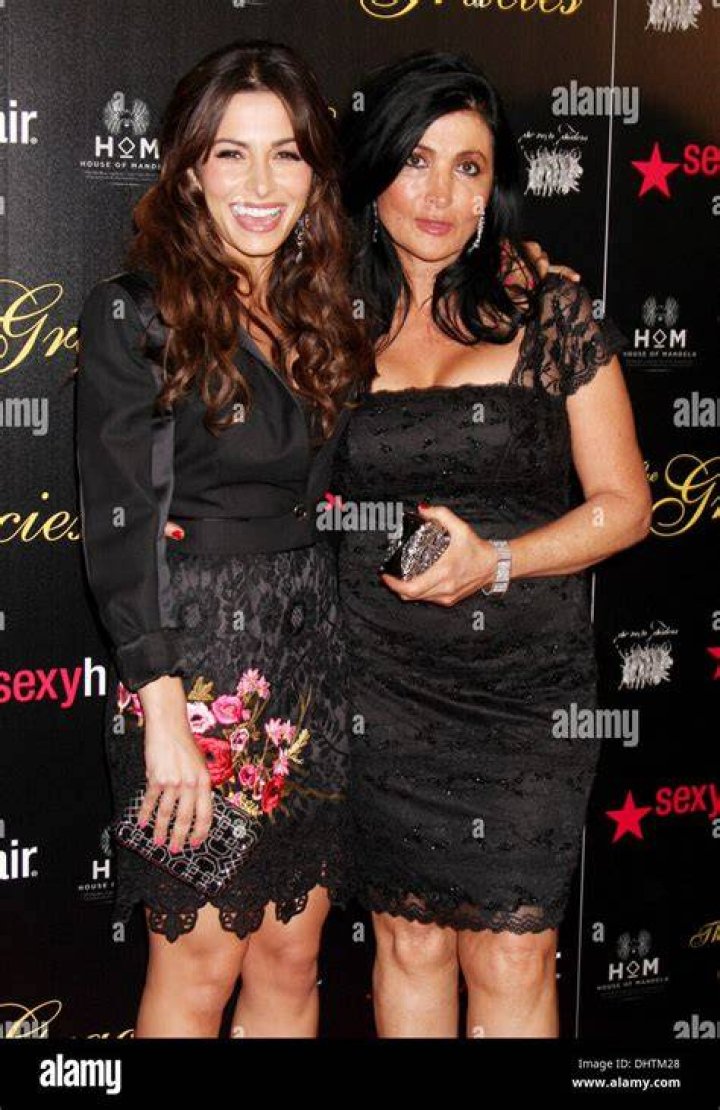 Sarah Shahi with her mother Mahmonir Soroushazar