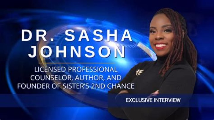 Sasha Johnson held an online conference