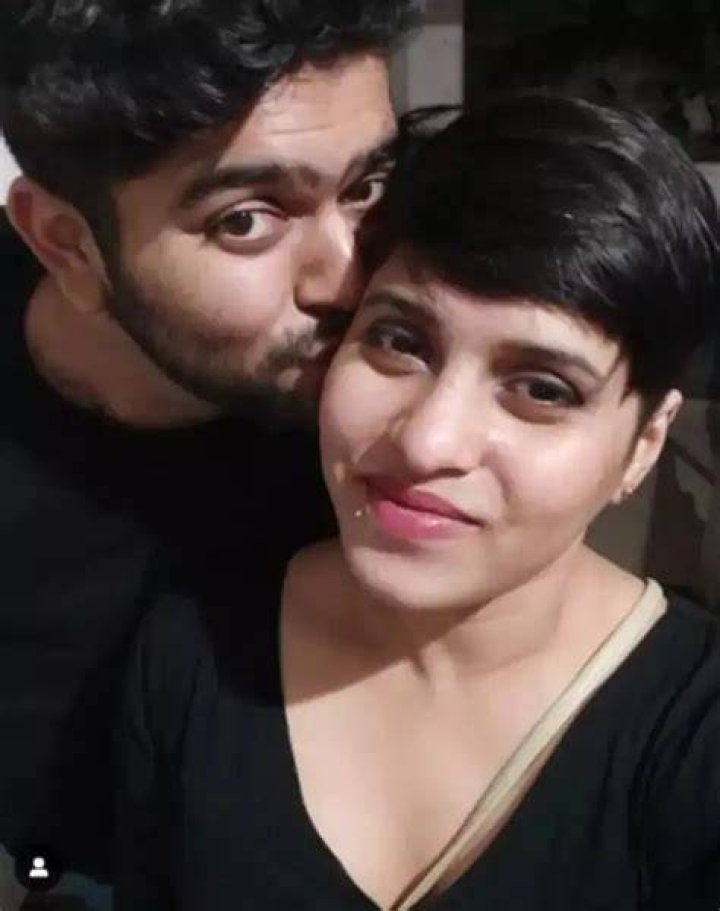 Shraddha with her lover Aftab Amin Poonawalla