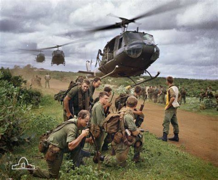 Soldiers During The Vietnam War