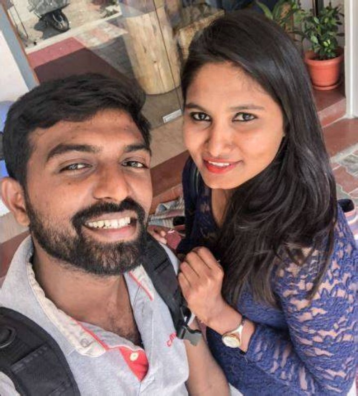 Stalin with his friend Priya Ramasamy