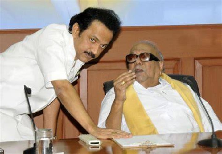 Stalin with Kanimozhi Karunanidhi