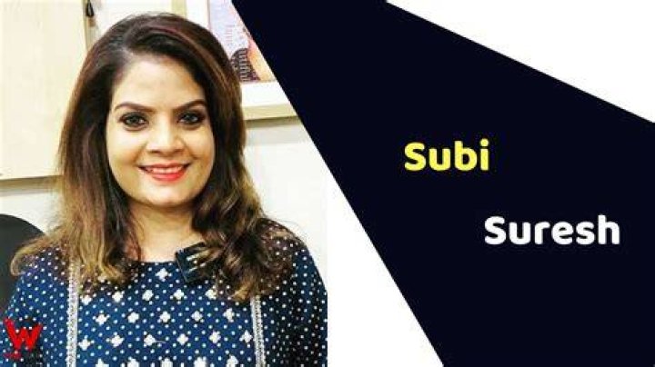 Subi Suresh career
