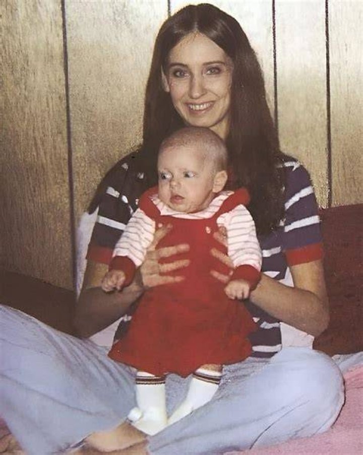 The childhood image of Debbie Von Marie Jimenez Garcia with her brother