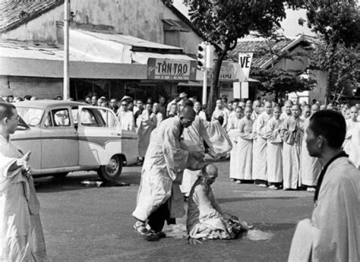 Thich Quang Duc Burning Monk