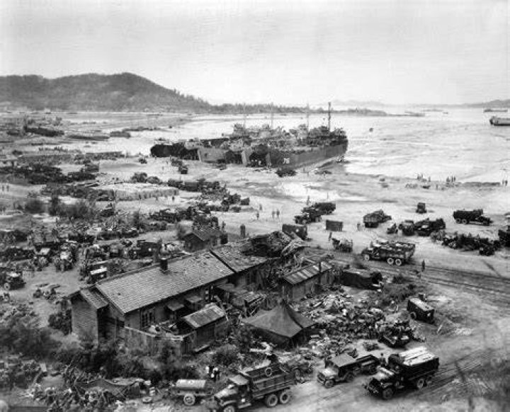 Vintage Korean War Inchon