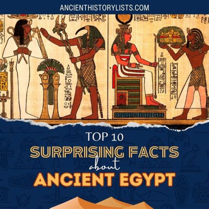Weird Ancient Egypt Facts