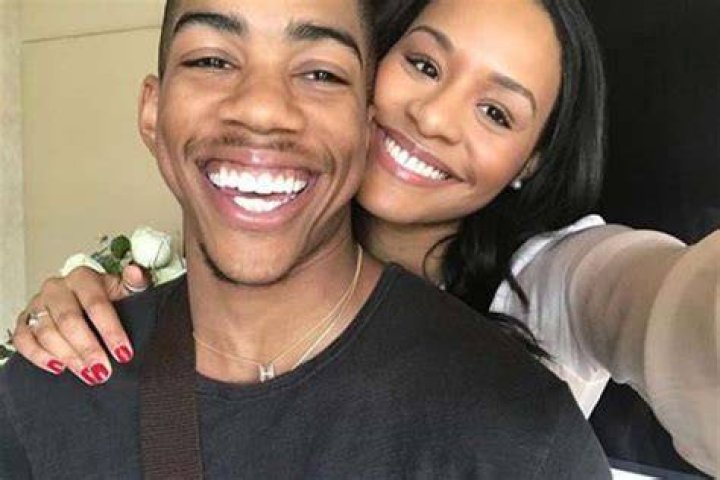Wynton Harvey and his girlfriend